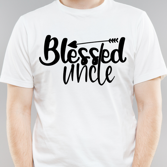 Blessed uncle awesome christian religious Men's t-shirt - Premium t-shirt from Lees Krazy Teez - Just $21.95! Shop now at Lees Krazy Teez