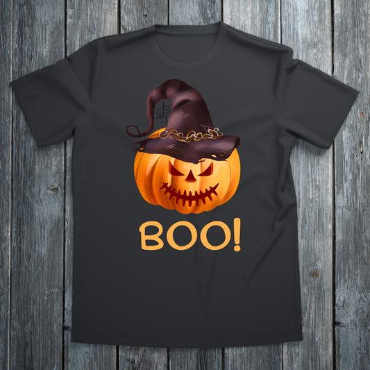 Boo pumpkin - unisex halloween shirt - Premium t-shirt from Lees Krazy Teez - Just $21.95! Shop now at Lees Krazy Teez
