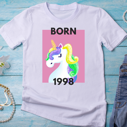 Born in 1998 awesome women's tee - 90s vintage t-shirt - Premium t-shirt from Lees Krazy Teez - Just $19.95! Shop now at Lees Krazy Teez