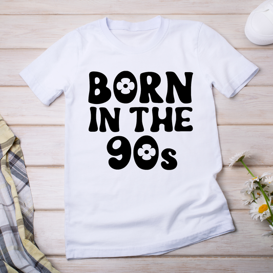 Born in the 90s awesome tee - women's vintage t-shirt - Premium t-shirt from Lees Krazy Teez - Just $19.95! Shop now at Lees Krazy Teez