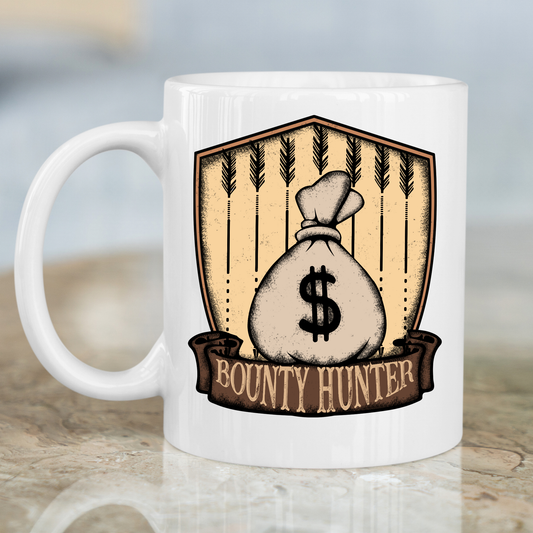 Bounty hunter unique western Mug - Premium mugs from Lees Krazy Teez - Just $24.95! Shop now at Lees Krazy Teez