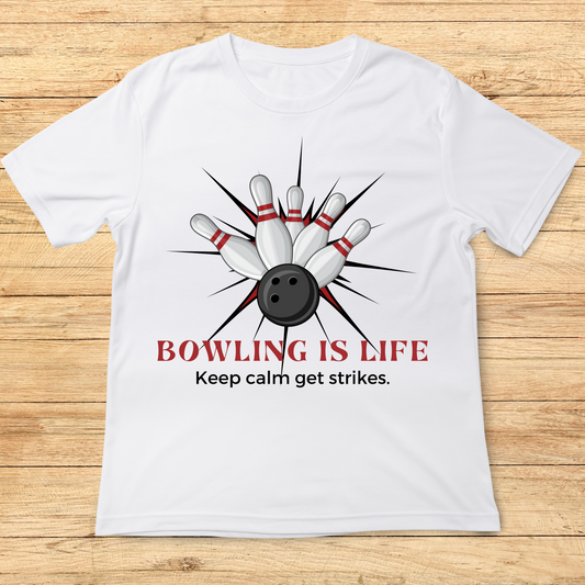 Bowling Men's teez - funny bowling shirts - Premium t-shirt from Lees Krazy Teez - Just $21.95! Shop now at Lees Krazy Teez