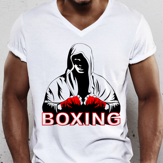 Boxing sports Men's vector art t-shirt - Premium t-shirt from Lees Krazy Teez - Just $19.95! Shop now at Lees Krazy Teez