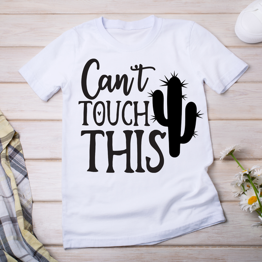 Can't touch this funny cactus sayings Women's t-shirt - Premium t-shirt from Lees Krazy Teez - Just $21.95! Shop now at Lees Krazy Teez
