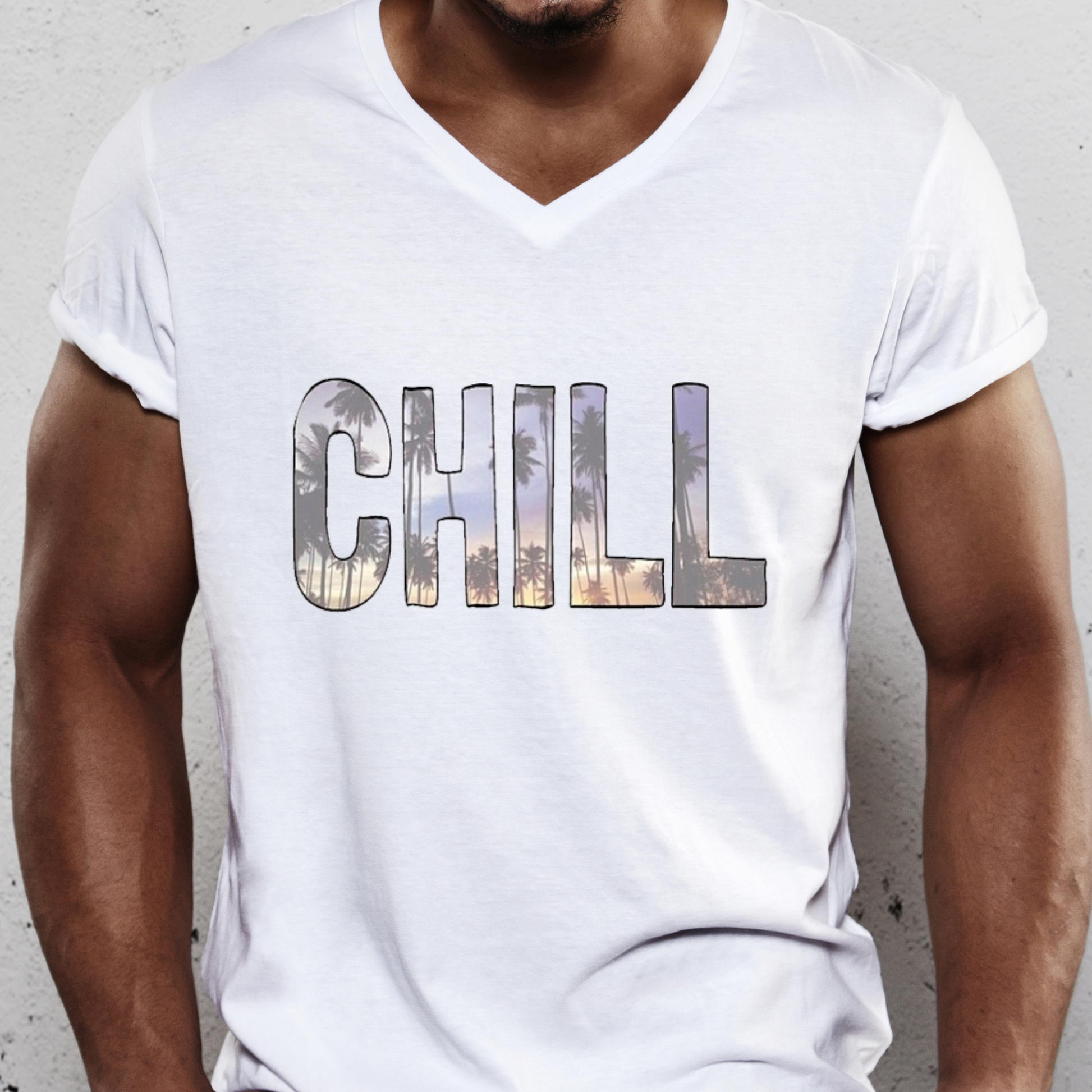 Chill vacation beach life Men's t-shirt - Premium t-shirt from Lees Krazy Teez - Just $19.95! Shop now at Lees Krazy Teez