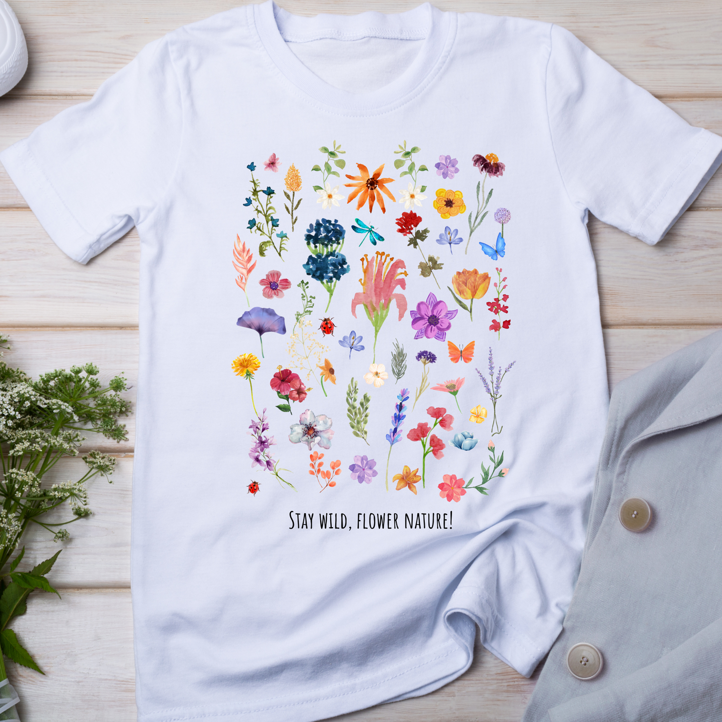 Colorful vibrant modern nature Women's t-shirt - Premium t-shirt from Lees Krazy Teez - Just $21.95! Shop now at Lees Krazy Teez