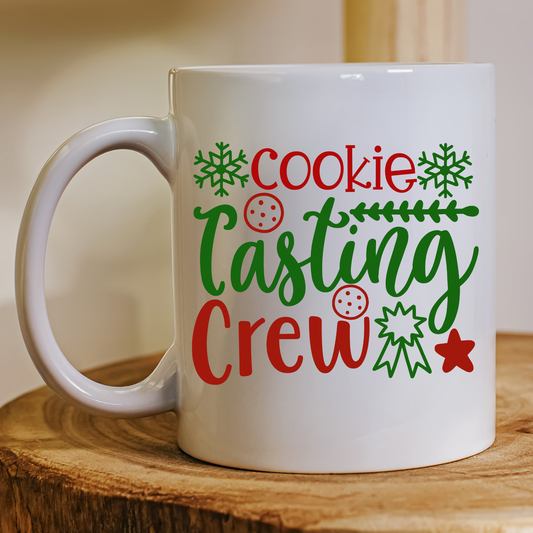 Cookie tasting crew holiday Christmas Mug - Premium mugs from Lees Krazy Teez - Just $24.95! Shop now at Lees Krazy Teez