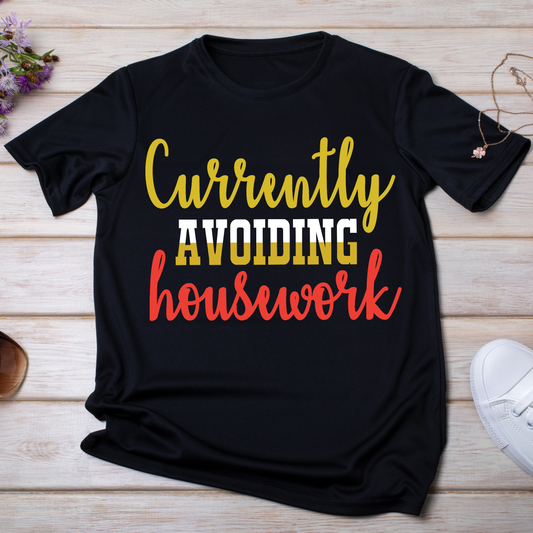 Currently avoiding housework Women's t-shirt - Premium t-shirt from Lees Krazy Teez - Just $19.95! Shop now at Lees Krazy Teez