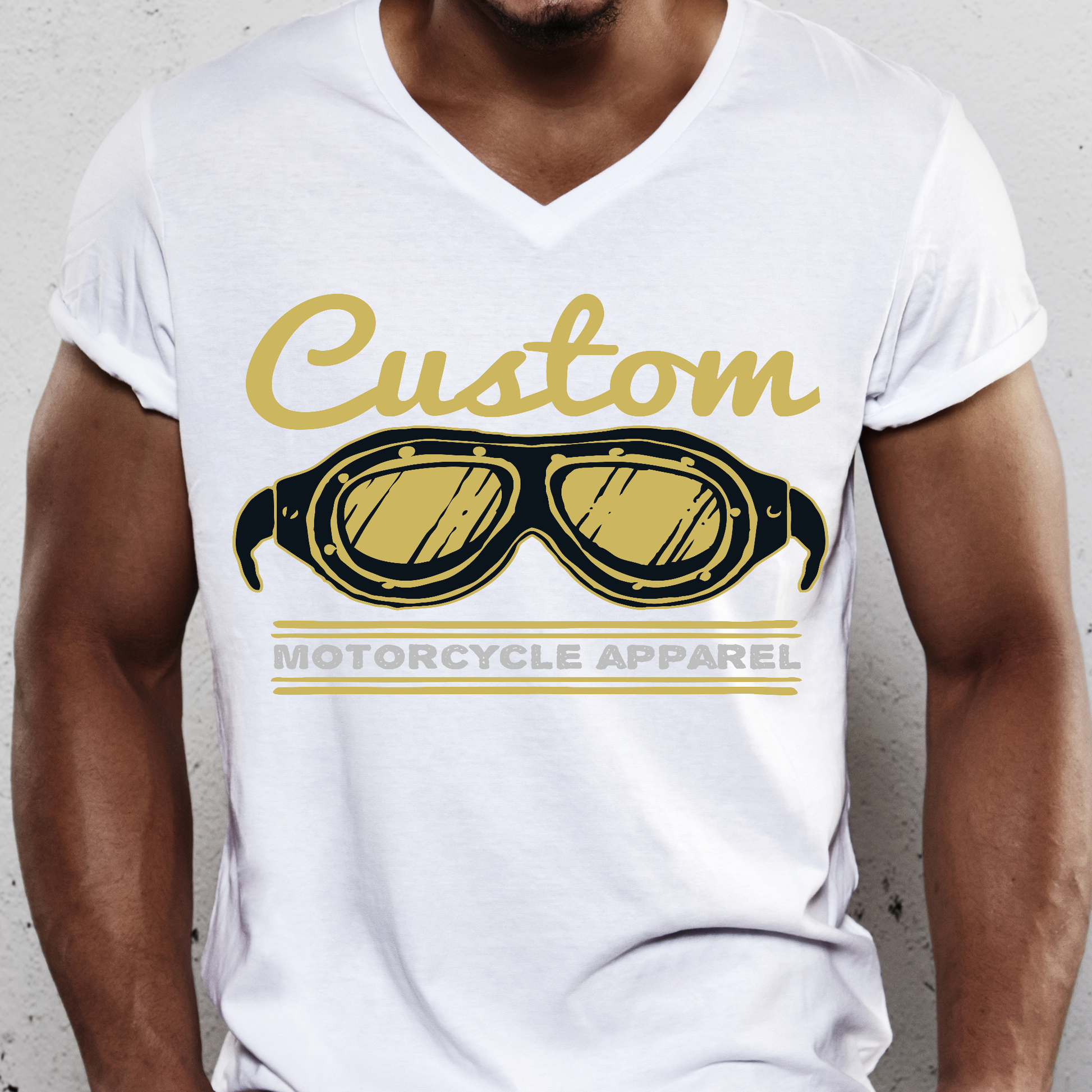 Custom motorcycle apparel awesome Men's t-shirt - Premium t-shirt from Lees Krazy Teez - Just $19.95! Shop now at Lees Krazy Teez
