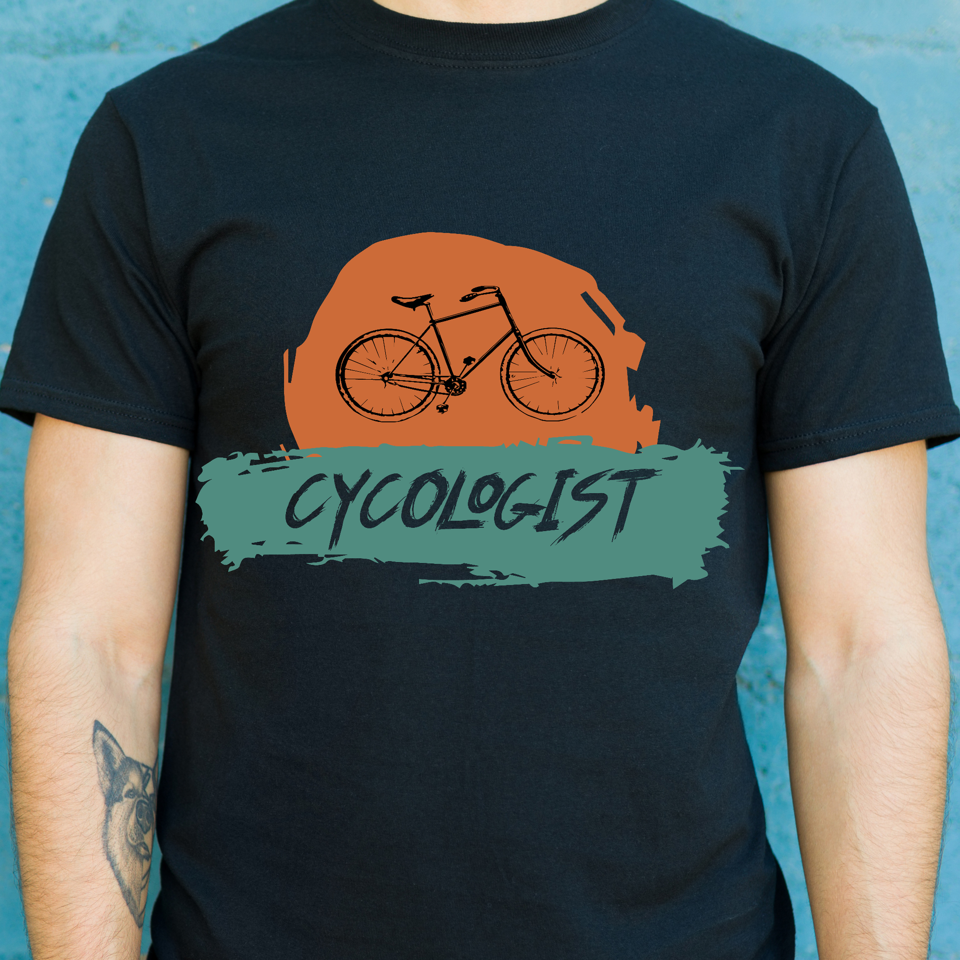 Cycologist funny Men's bicycle t-shirt - Premium t-shirt from Lees Krazy Teez - Just $19.95! Shop now at Lees Krazy Teez