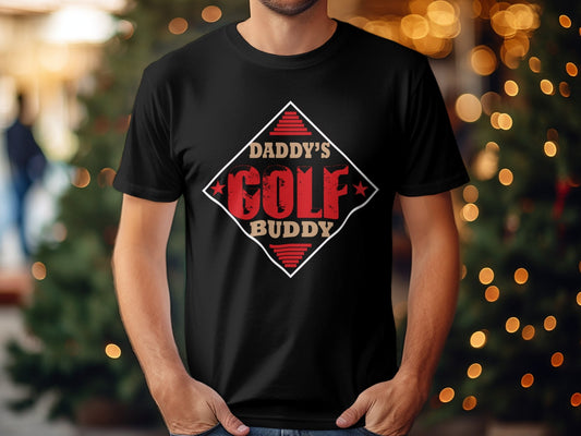 Daddy's golf buddy fathers day Men's awesome t-shirt - Premium t-shirt from Lees Krazy Teez - Just $19.95! Shop now at Lees Krazy Teez