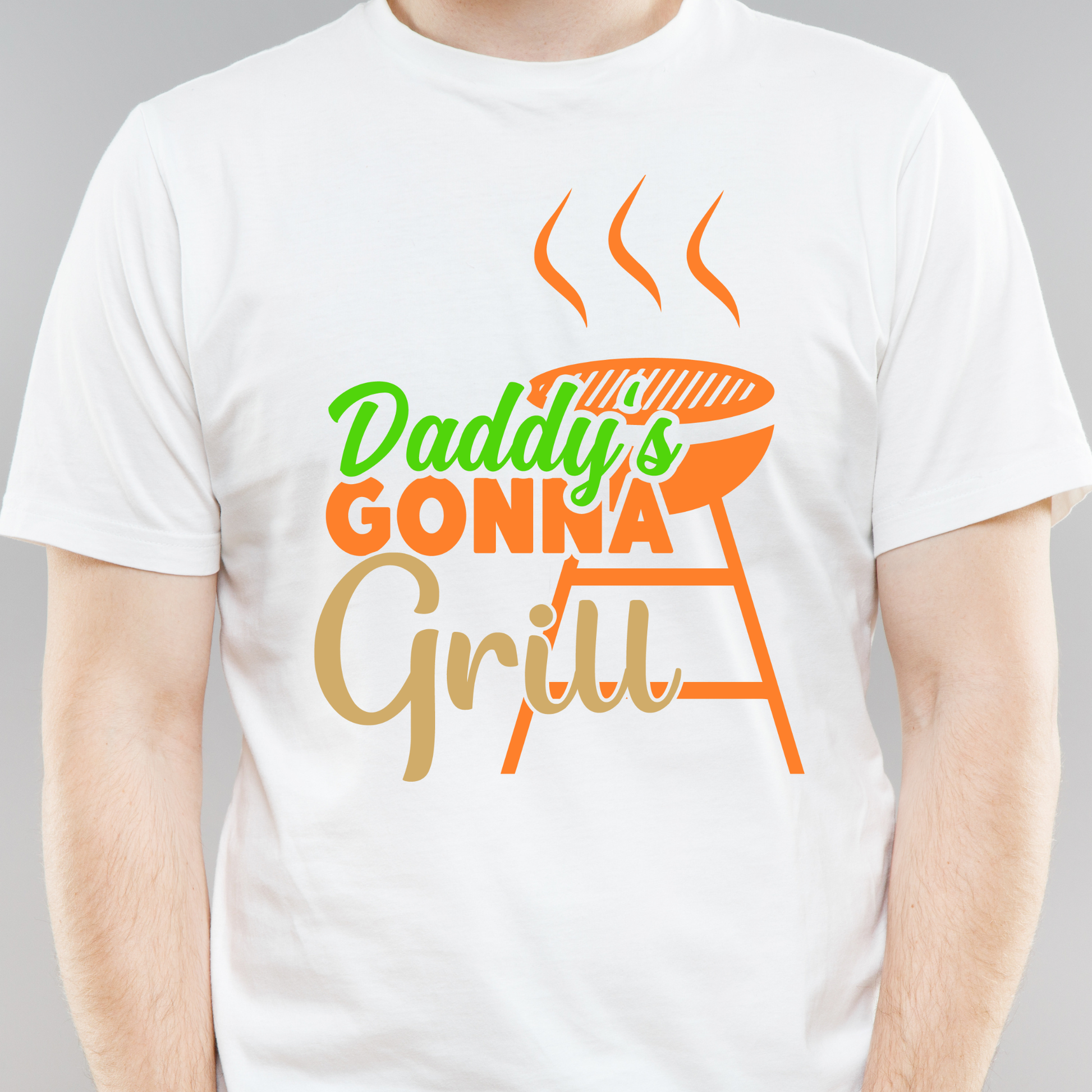 Daddy's gonna grill quotes and sayings - Men's funny cookout t-shirt - Premium t-shirt from Lees Krazy Teez - Just $21.95! Shop now at Lees Krazy Teez