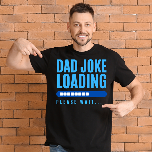 Dad joke loading please wait Men's t-shirt - Premium t-shirt from Lees Krazy Teez - Just $19.95! Shop now at Lees Krazy Teez