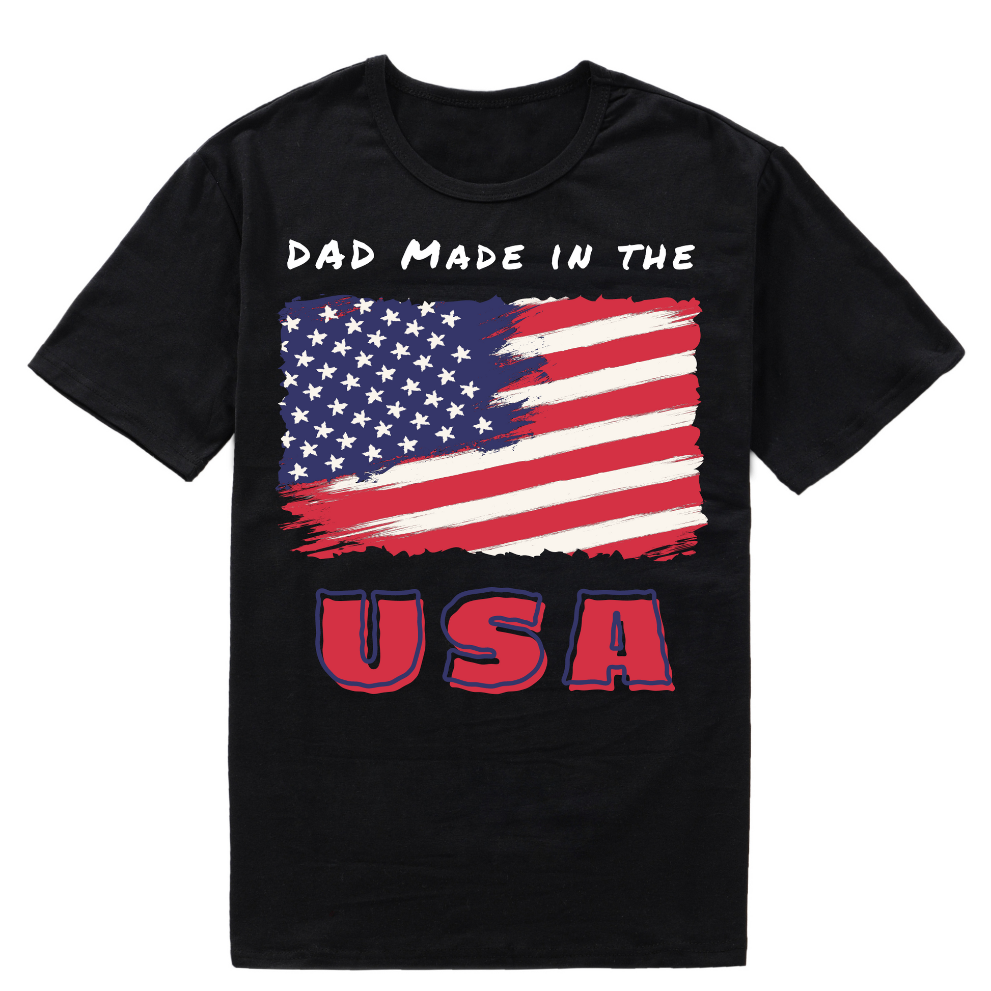 Dad made in the U.S.A - daddy t shirt - Premium t-shirt from Lees Krazy Teez - Just $19.95! Shop now at Lees Krazy Teez
