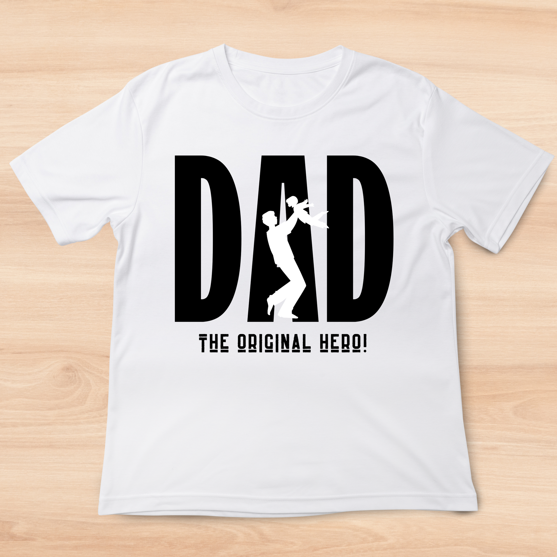 Dad the original hero Men's - cute sayings for shirts - Premium t-shirt from Lees Krazy Teez - Just $19.95! Shop now at Lees Krazy Teez