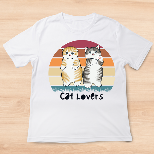 Dancing cats womens shirt - funny cat shirts - Premium t-shirt from Lees Krazy Teez - Just $24.95! Shop now at Lees Krazy Teez