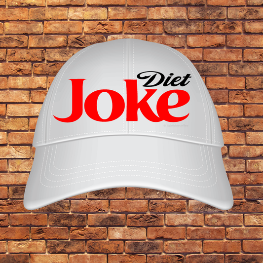 Diet Joke Men's funny hilarious awesome hat - Premium hat from Lees Krazy Teez - Just $29.95! Shop now at Lees Krazy Teez