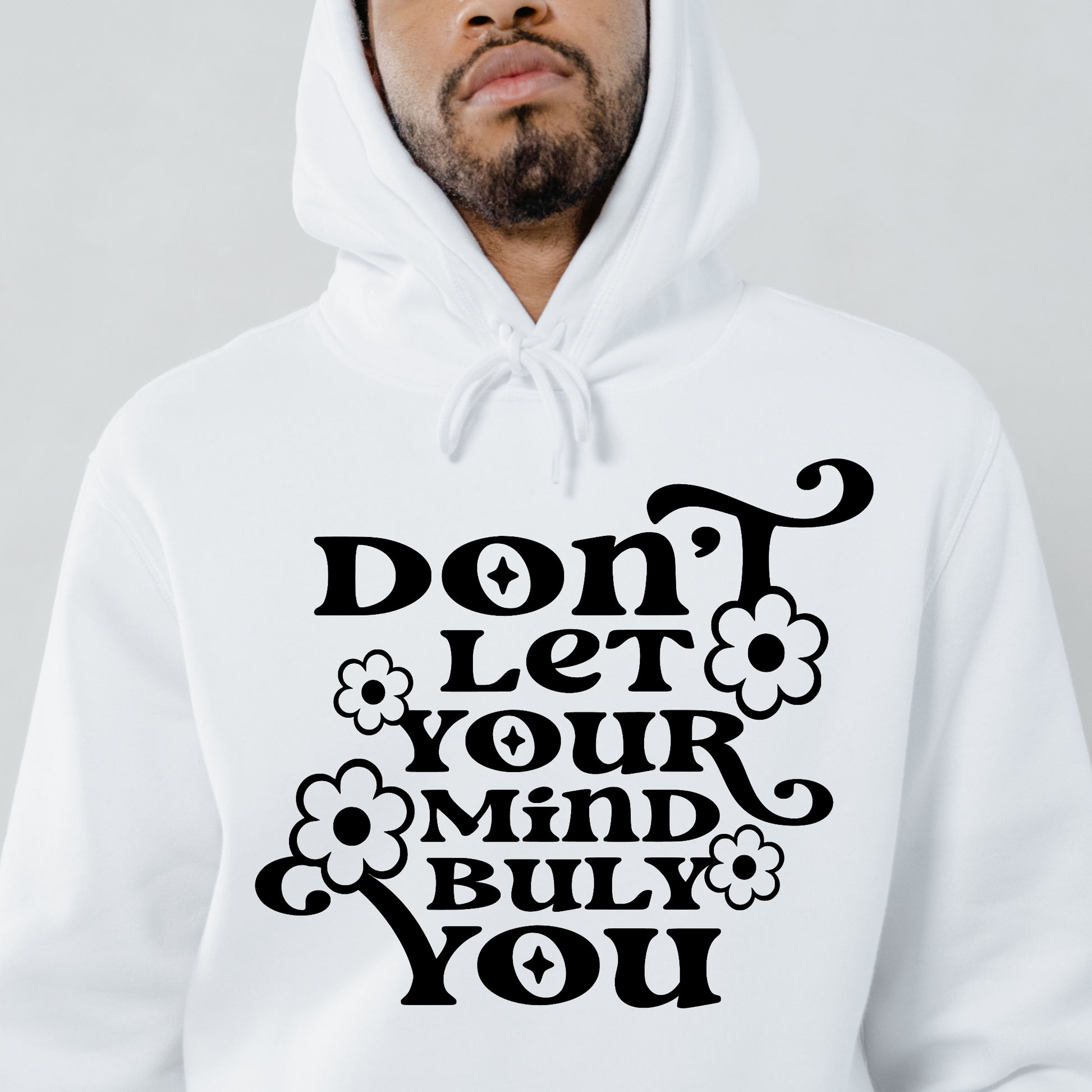 Don't let your mind buly you Men's Hoodie - Premium t-shirt from Lees Krazy Teez - Just $39.95! Shop now at Lees Krazy Teez