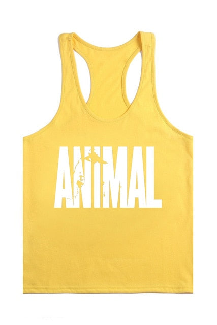 Animal Stringers Mens Tank Tops, Bodybuilding and Fitness Men's tank top - Premium t-shirt from eprolo - Just $17.95! Shop now at Lees Krazy Teez