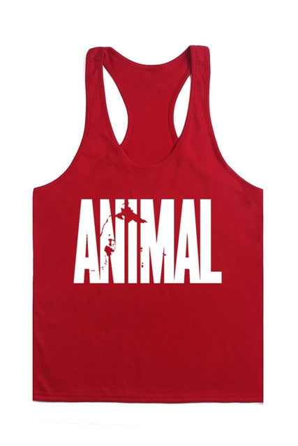 Animal Stringers Mens Tank Tops, Bodybuilding and Fitness Men's tank top - Premium t-shirt from eprolo - Just $17.95! Shop now at Lees Krazy Teez