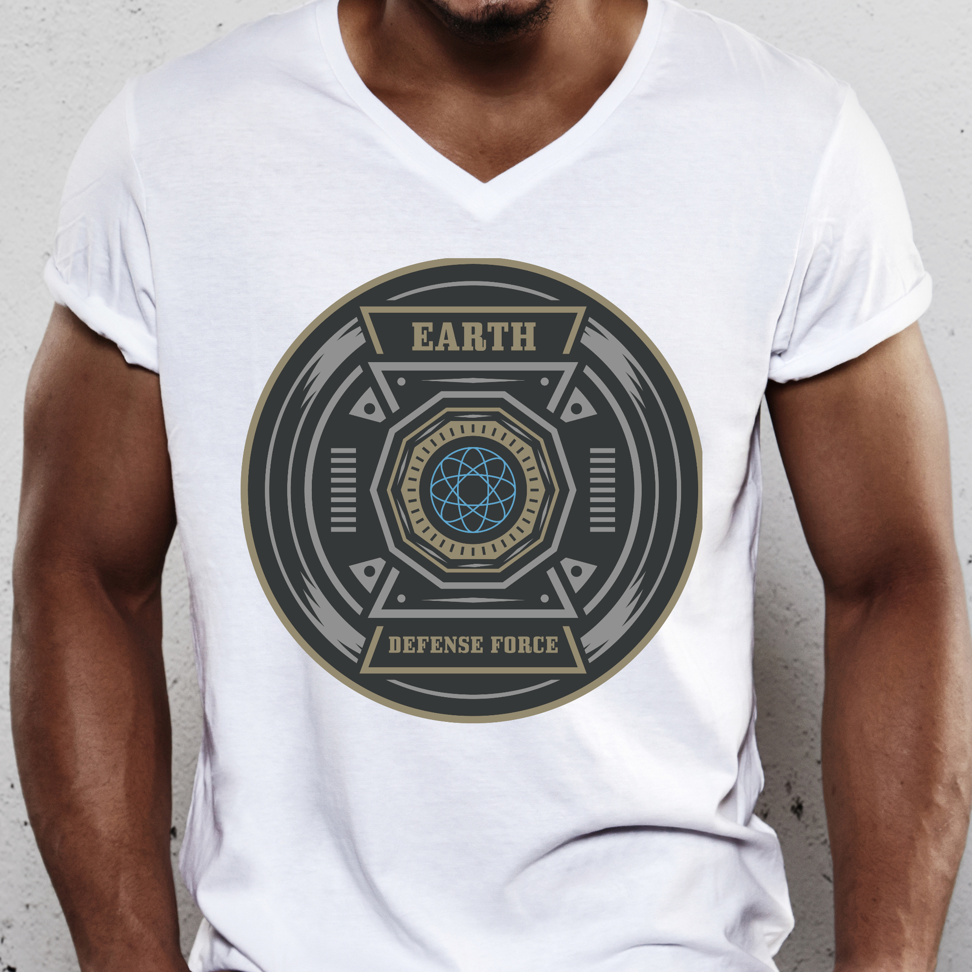 Earth defense force earth day Men's t-shirt - Premium t-shirt from Lees Krazy Teez - Just $19.95! Shop now at Lees Krazy Teez