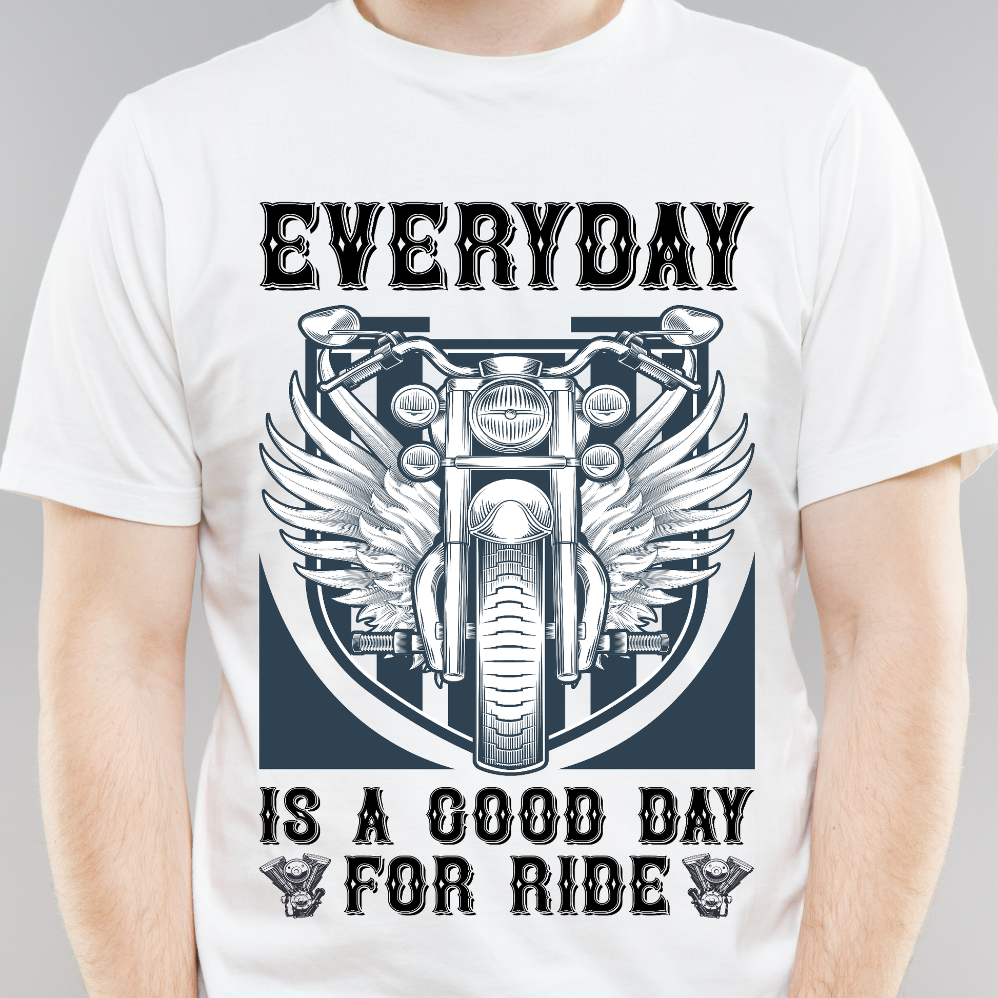 Everyday is a good day for ride awesome motorcycle t-shirt - Premium t-shirt from Lees Krazy Teez - Just $21.95! Shop now at Lees Krazy Teez