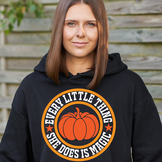Every little thing she does is magic Women's Halloween hoodie - Premium t-shirt from Lees Krazy Teez - Just $39.95! Shop now at Lees Krazy Teez
