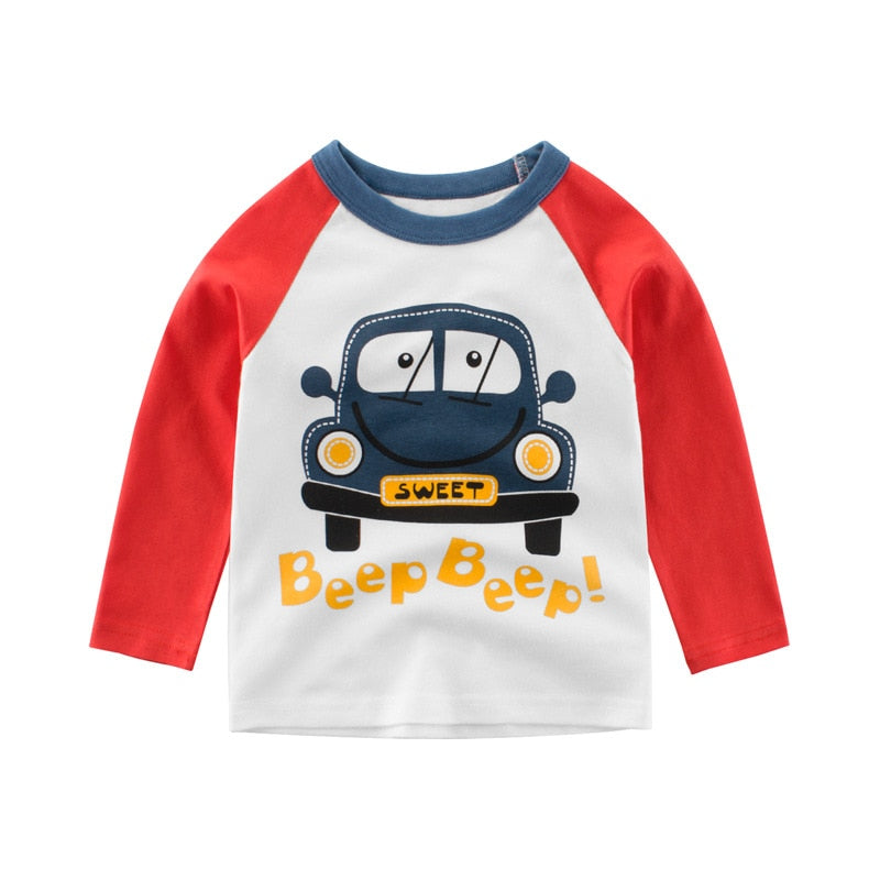 Beep beep childrens vector art style - Boys t-shirt - Premium t-shirt from eprolo - Just $19.95! Shop now at Lees Krazy Teez