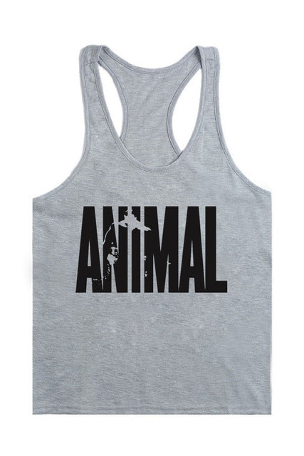 Animal Stringers Mens Tank Tops, Bodybuilding and Fitness Men's tank top - Premium t-shirt from eprolo - Just $17.95! Shop now at Lees Krazy Teez