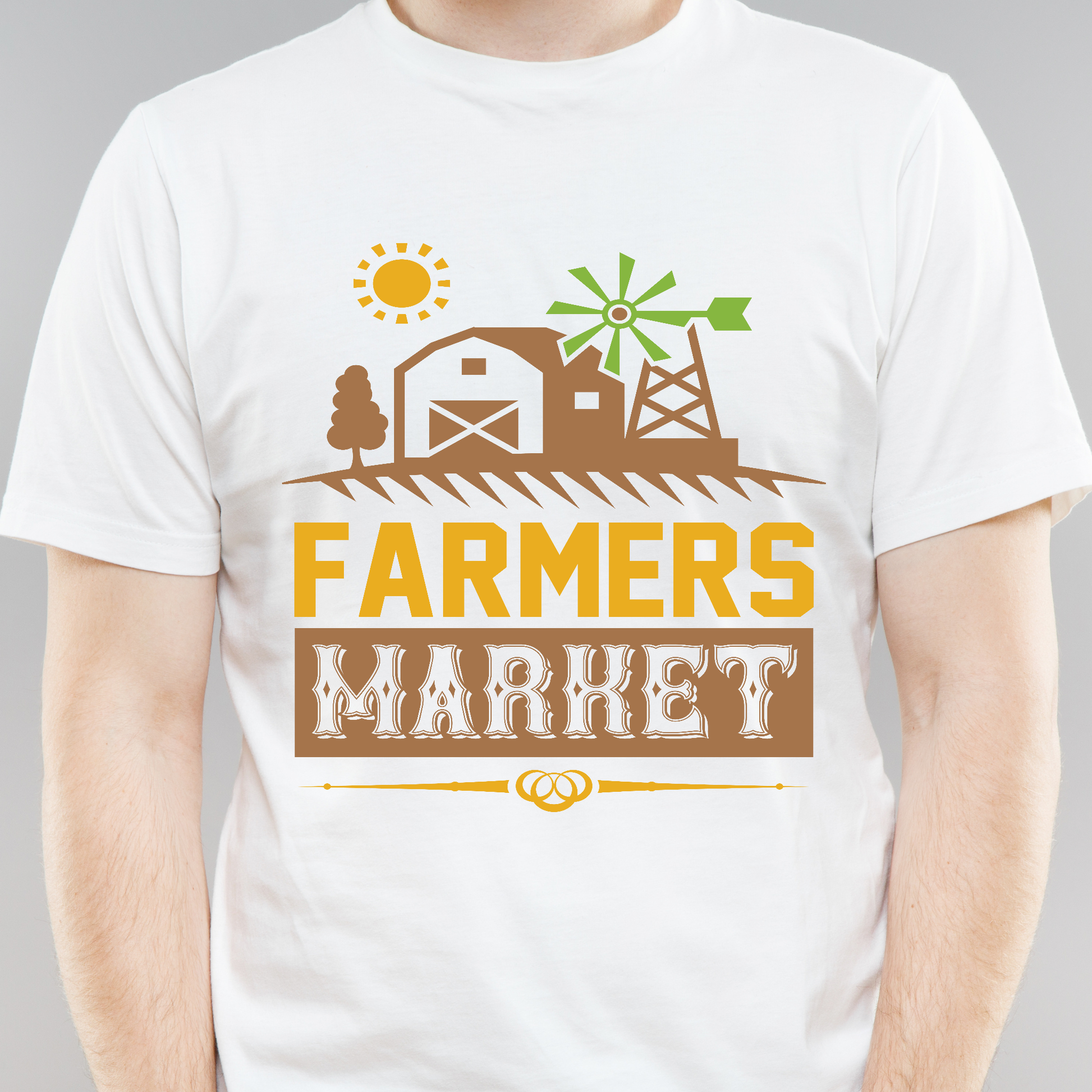 Farmers market country side farm Men's trendy tee - Premium t-shirt from Lees Krazy Teez - Just $21.95! Shop now at Lees Krazy Teez