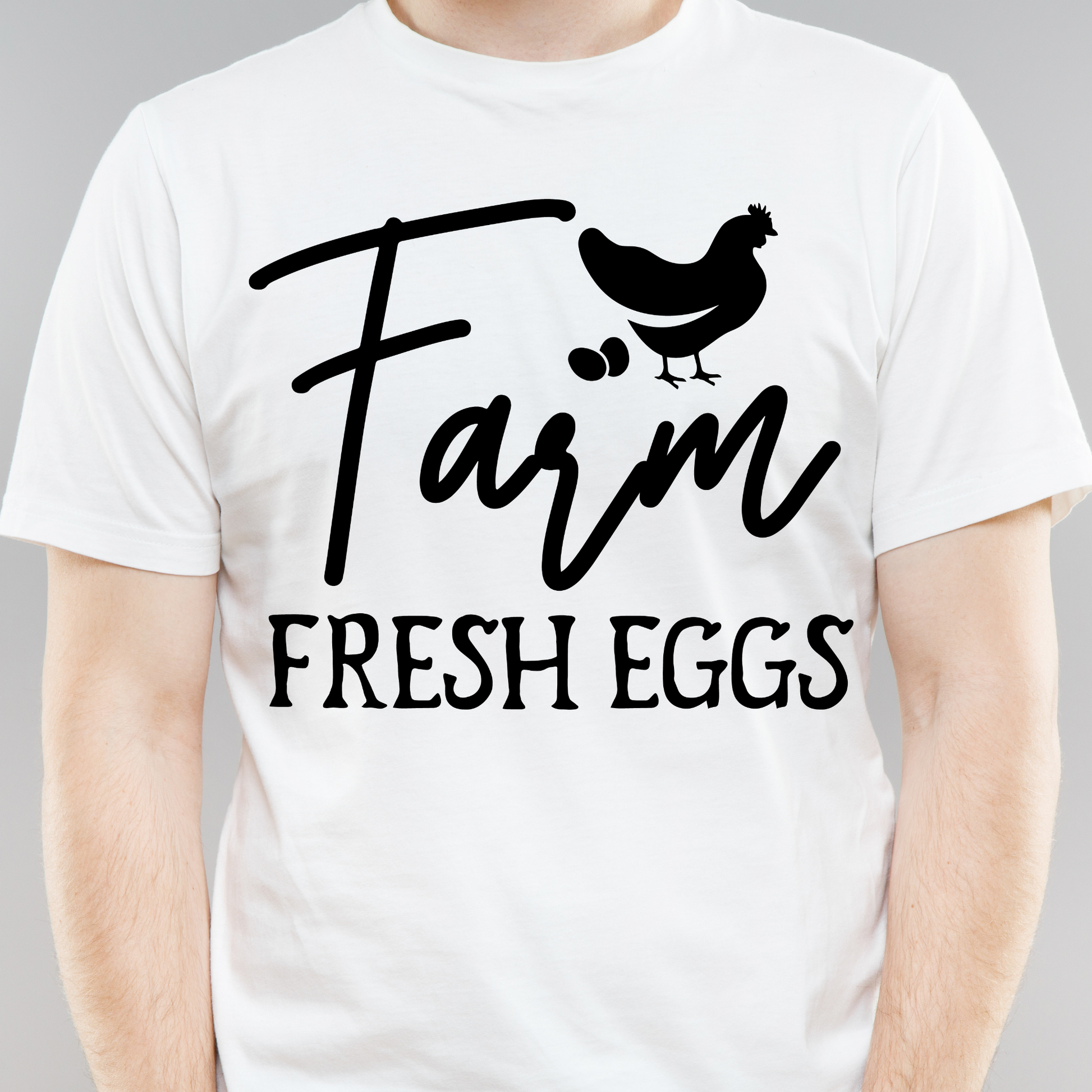 Farm fresh eggs - Men's weird funny t-shirt - Premium t-shirt from Lees Krazy Teez - Just $19.95! Shop now at Lees Krazy Teez