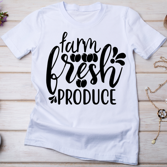 Farm fresh produce Women's funny farm t-shirt - Premium t-shirt from Lees Krazy Teez - Just $21.95! Shop now at Lees Krazy Teez