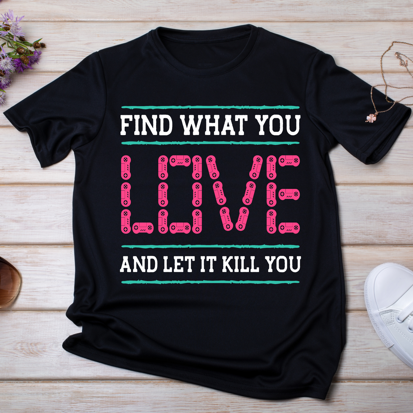 Find what you love and let it kill you t-shirt - Premium t-shirt from Lees Krazy Teez - Just $19.95! Shop now at Lees Krazy Teez