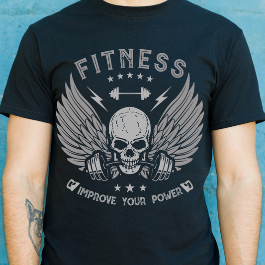 Fitness improve your power bodybuilding t-shirt - Premium t-shirt from Lees Krazy Teez - Just $19.95! Shop now at Lees Krazy Teez