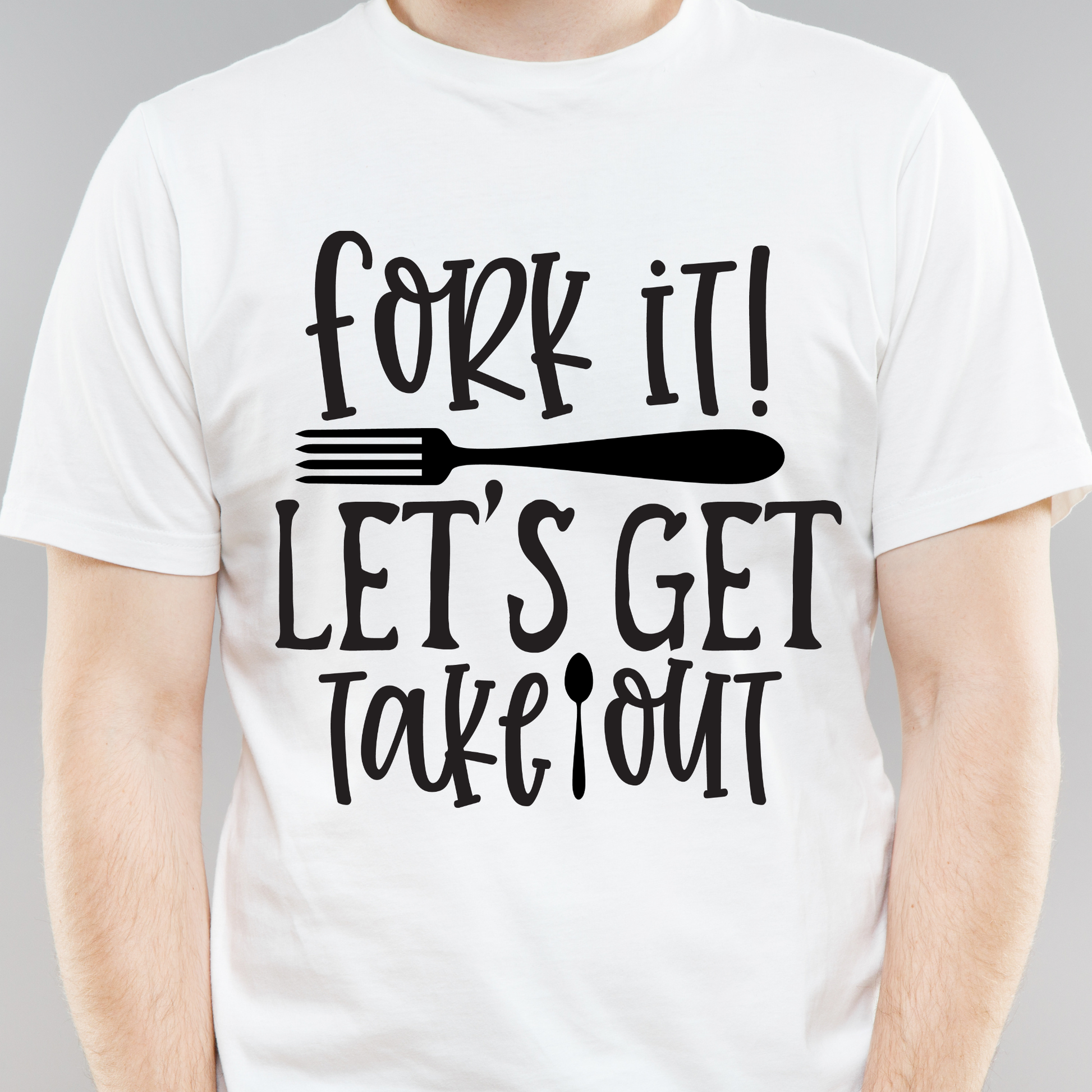 Fort it! Let's get take out - mens funny t-shirt - Premium t-shirt from Lees Krazy Teez - Just $19.95! Shop now at Lees Krazy Teez
