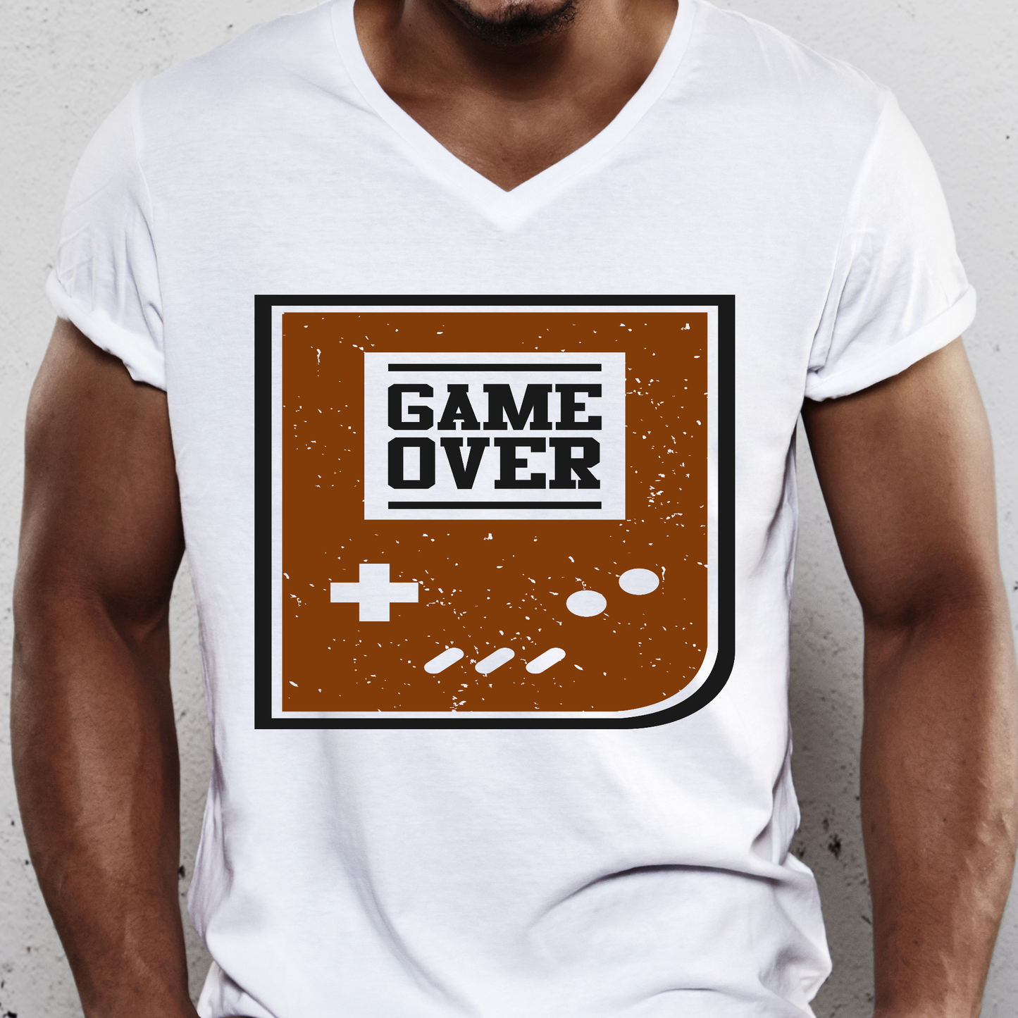 Game over video games nerdy Men's t-shirt - Premium t-shirt from Lees Krazy Teez - Just $19.95! Shop now at Lees Krazy Teez