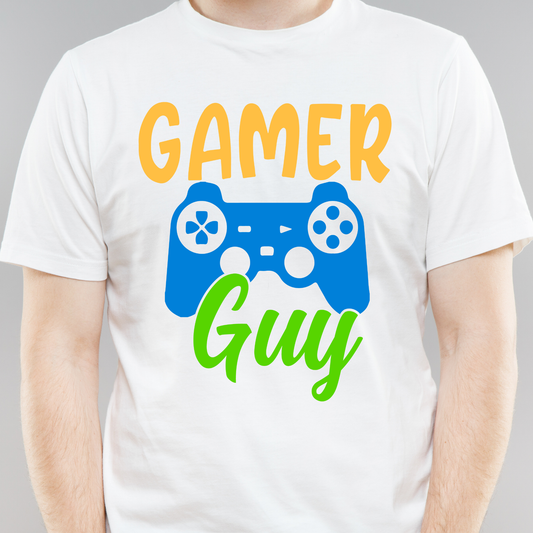 Gamer guy video game player tee - Men's awesome t-shirt - Premium t-shirt from Lees Krazy Teez - Just $20.95! Shop now at Lees Krazy Teez