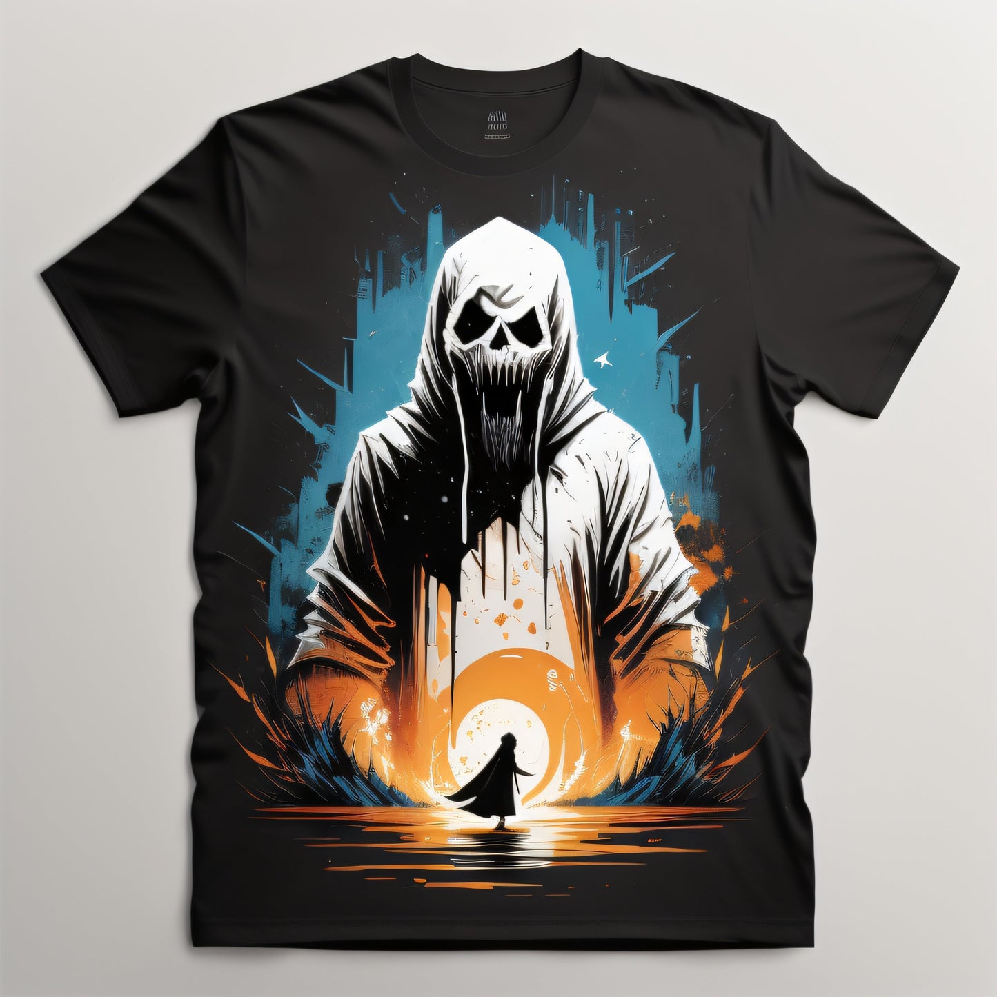 Ghost creature 3d Halloween Horror haunted Men's t-shirt - Premium t-shirt from Lees Krazy Teez - Just $21.95! Shop now at Lees Krazy Teez