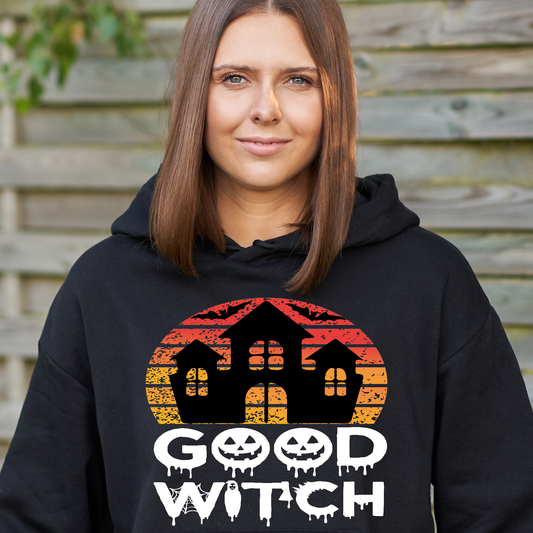 Good witch Women's Halloween hoodie - Premium t-shirt from Lees Krazy Teez - Just $39.95! Shop now at Lees Krazy Teez