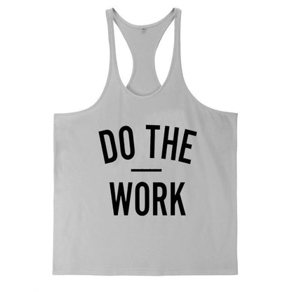 Do the work awesome bodybuilding Workout Tank Top - Premium t-shirt from eprolo - Just $19.95! Shop now at Lees Krazy Teez