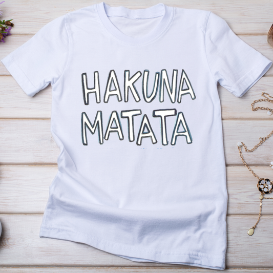 Hakuna matata funny 90s vintage Women's t-shirt - Premium t-shirt from Lees Krazy Teez - Just $19.95! Shop now at Lees Krazy Teez