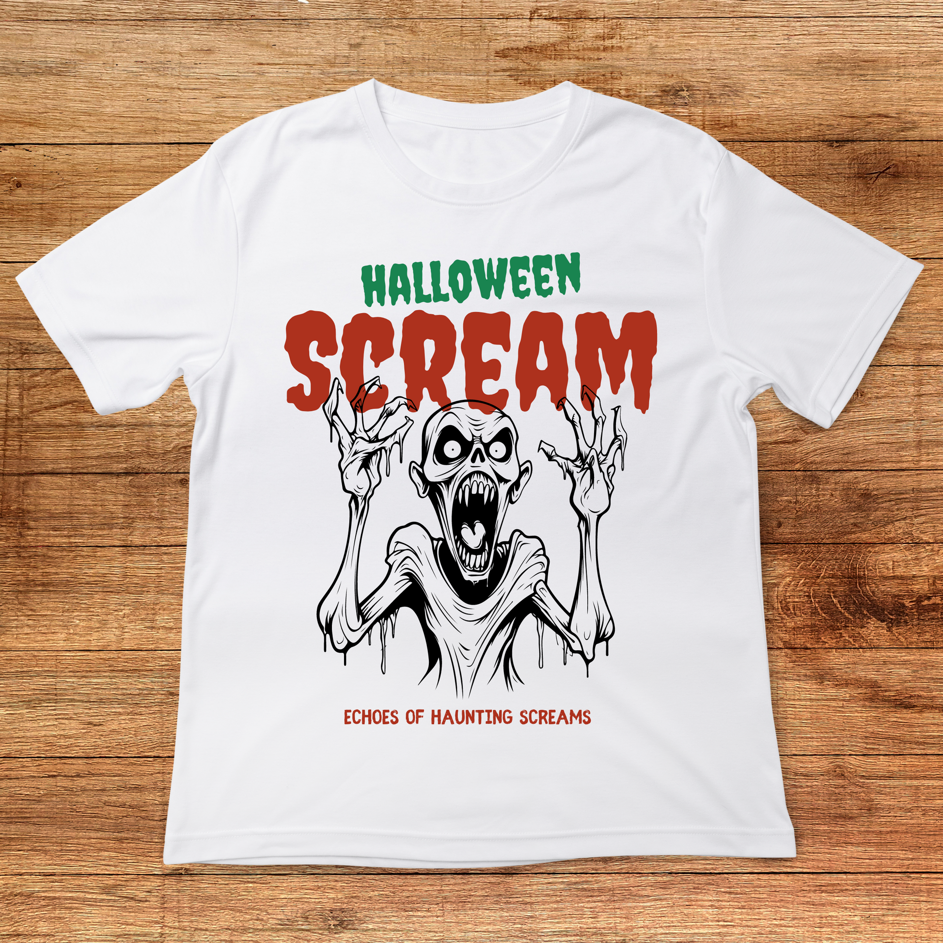 Halloween Scream - Men's Halloween t-shirt - Premium t-shirt from Lees Krazy Teez - Just $21.95! Shop now at Lees Krazy Teez