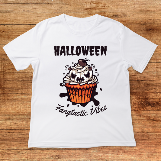Halloween fangtastic vibes - novelty tshirt - Premium t-shirt from Lees Krazy Teez - Just $21.95! Shop now at Lees Krazy Teez