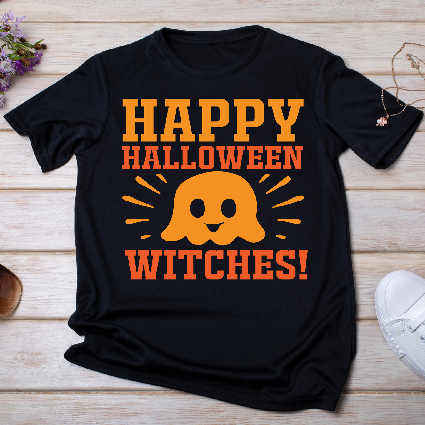 Happy Halloween witches funny unisex t-shirt - Premium t-shirt from Lees Krazy Teez - Just $19.95! Shop now at Lees Krazy Teez