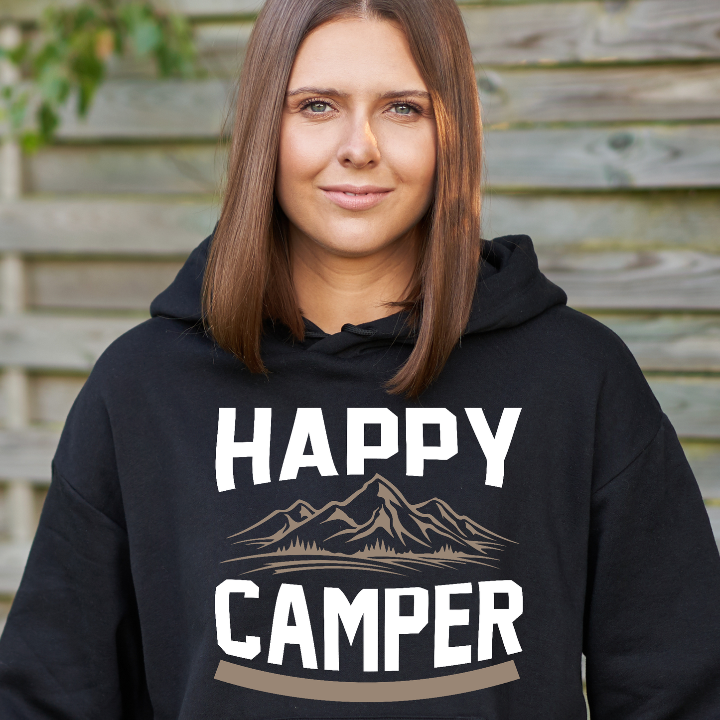 Happy camper fun in the country Women's hoodie - Premium t-shirt from Lees Krazy Teez - Just $39.95! Shop now at Lees Krazy Teez