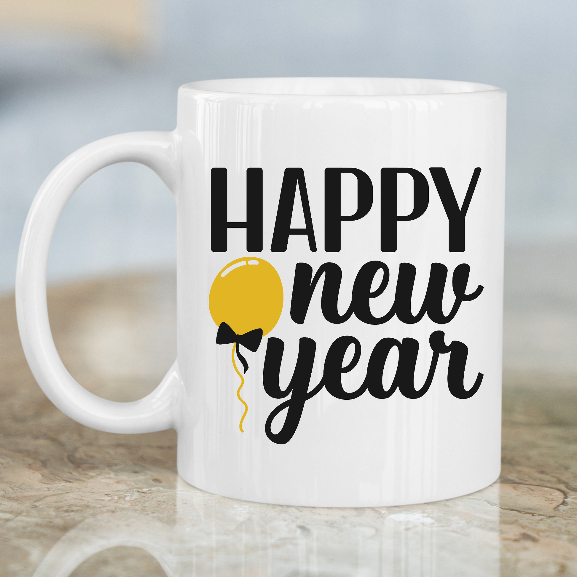Happy new year coffee Mug - Premium mugs from Lees Krazy Teez - Just $24.95! Shop now at Lees Krazy Teez
