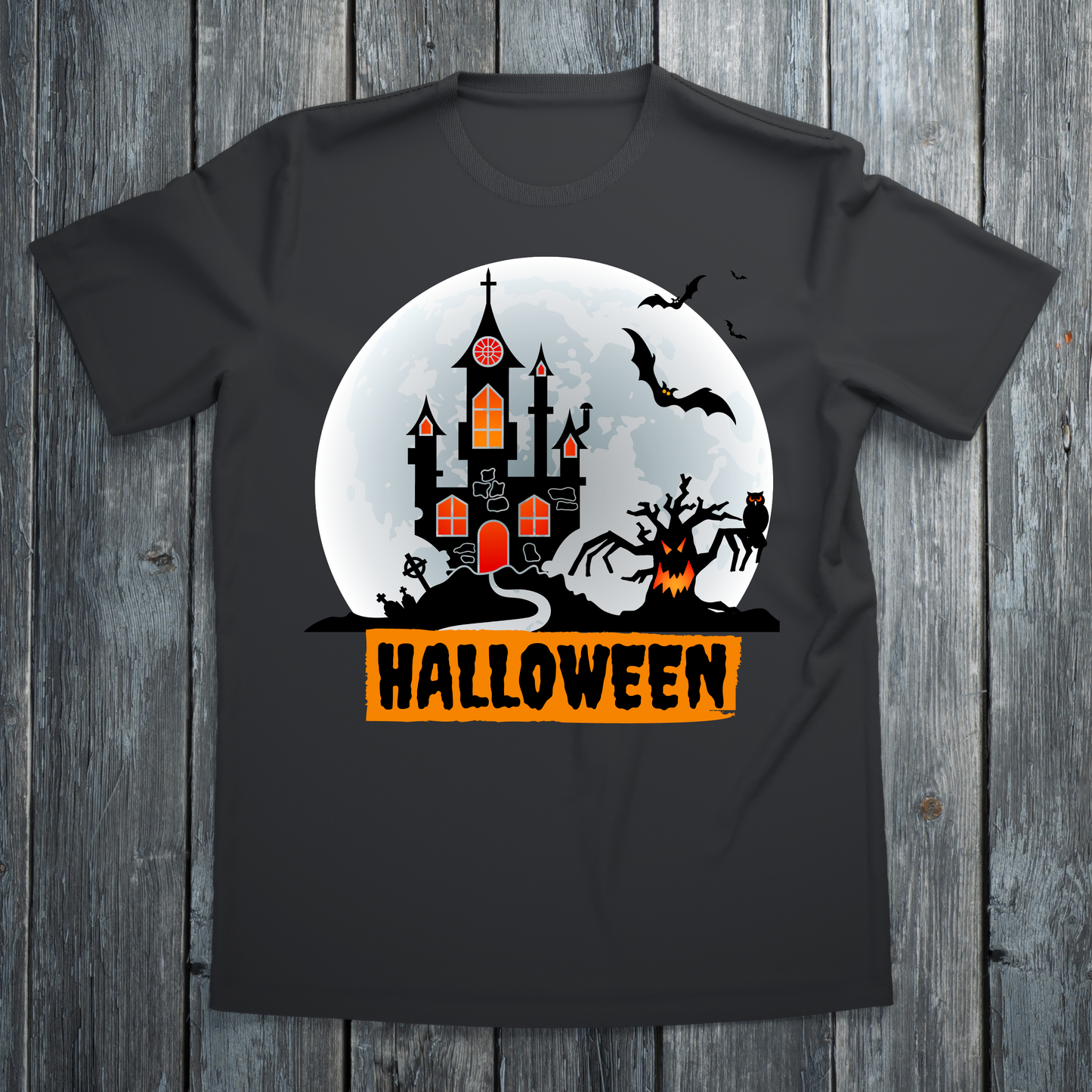 Haunted manor - Men's halloween shirt - Premium t-shirt from Lees Krazy Teez - Just $24.95! Shop now at Lees Krazy Teez
