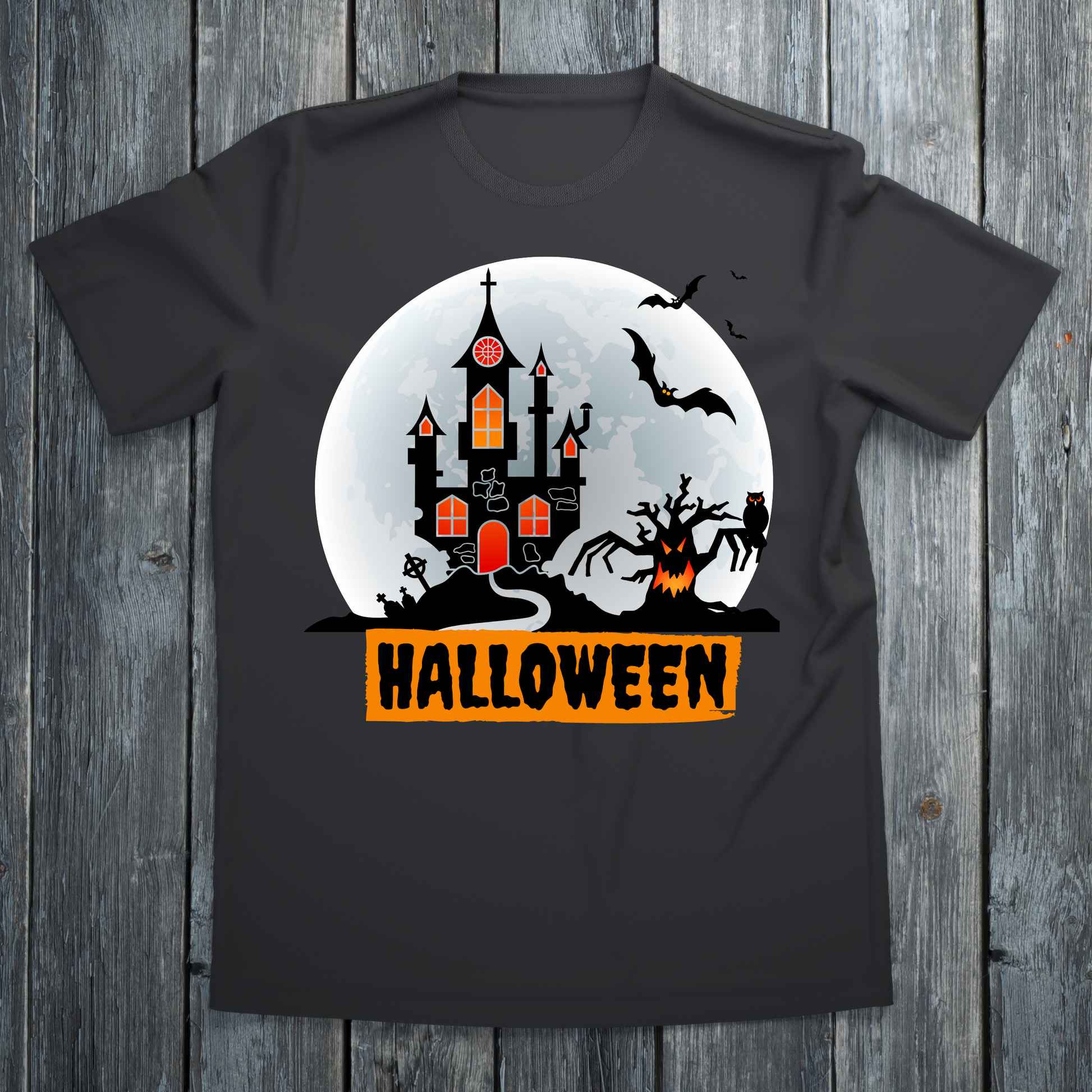 Haunted manor - Men's halloween shirt - Premium t-shirt from Lees Krazy Teez - Just $24.95! Shop now at Lees Krazy Teez