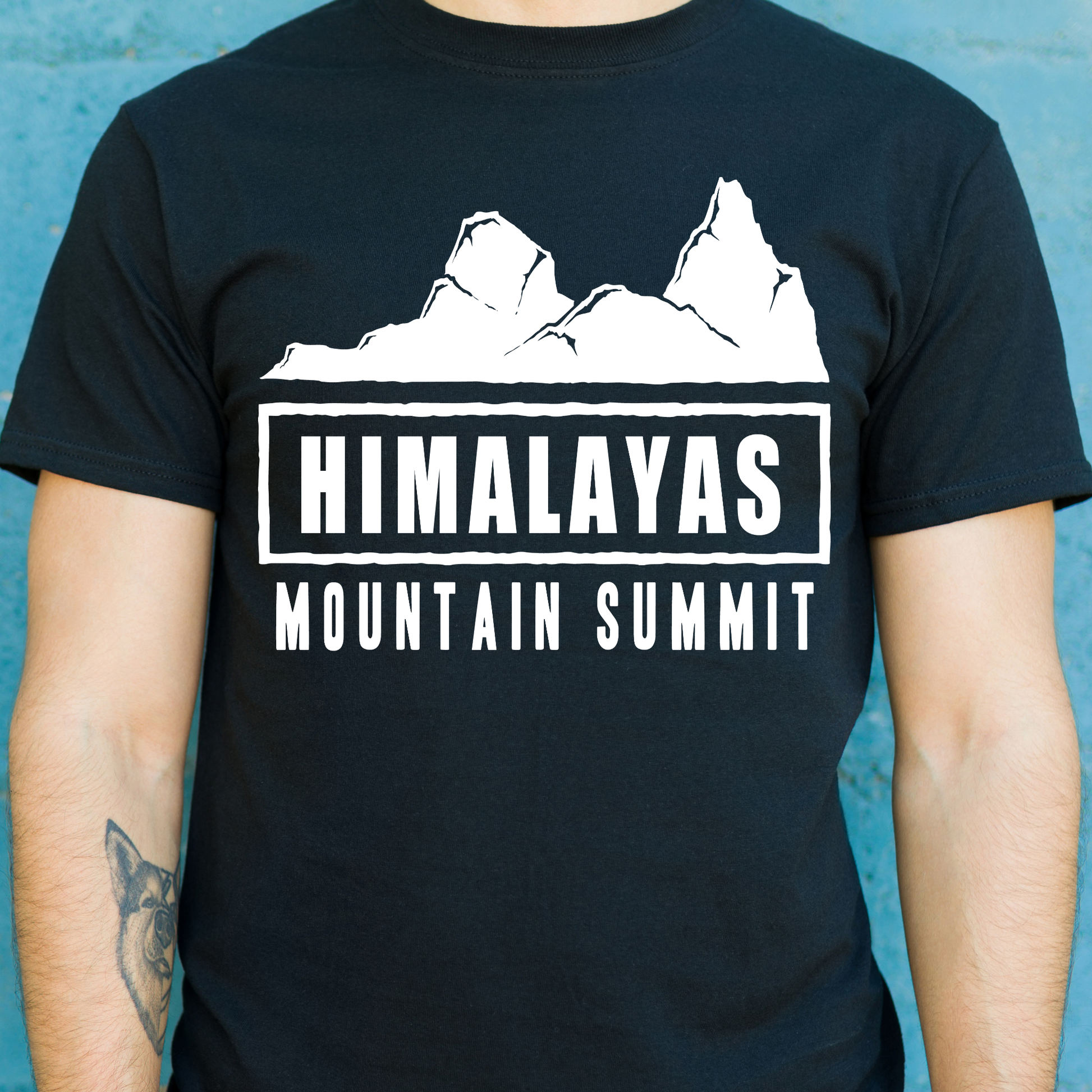 Himalayas mountain awesome Men's t-shirt - Premium t-shirt from Lees Krazy Teez - Just $19.95! Shop now at Lees Krazy Teez