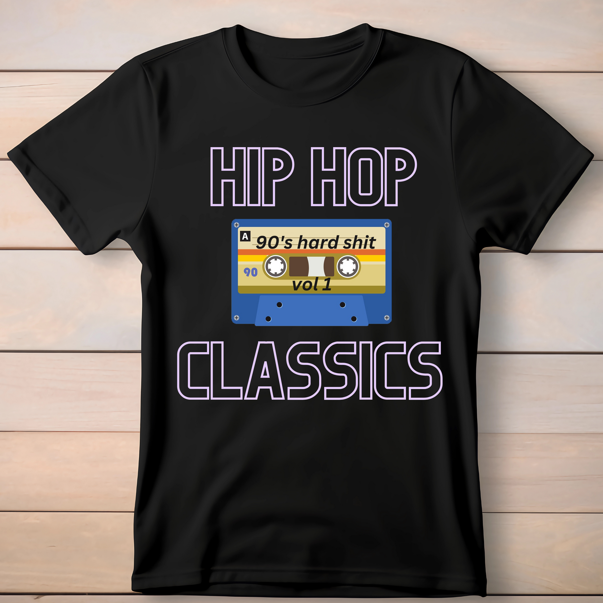 Hip Hop Cassette classic Shirt Tee - Premium t-shirt from Lees Krazy Teez - Just $19.95! Shop now at Lees Krazy Teez